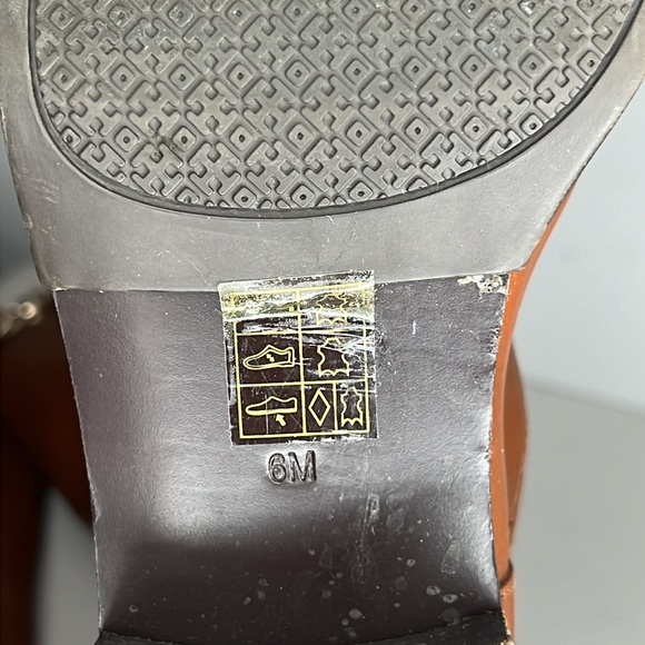 Tory Burch Brown Leather Knee High
Riding Boots Women’s Size 6 M - Picture 14 of 16